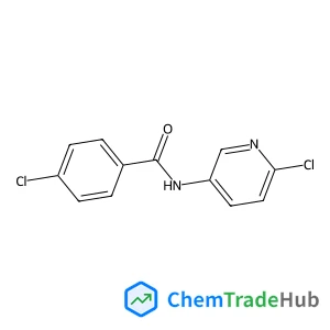 4-Chloro-N-(6-chloro-3-pyridinyl)benzamide structure 4-Chloro-N-(6-chloro-3-pyridinyl)benzamide structure