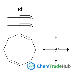 Bis(acetonitrile)(1,5-cyclooctadiene) Rhodium(1) tetrafluoroborate