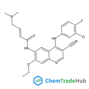 N-{4-[(3-Chloro-4-fluorophenyl)amino]-3-cyano-7-ethoxy-6-quinolinyl}-4-(dimethylamino)-2-butenamide