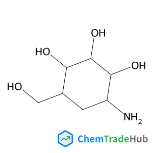 (1R,2S,3S,4S,6R)-4-Amino-6-(hydroxymethyl)-1,2,3-cyclohexanetriol