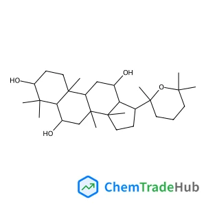 (3beta,6beta,12beta,20R)-20,25-Epoxydammarane-3,6,12-triol