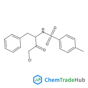 N-(3-Chloro-2-oxo-1-(phenylmethyl)propyl)-4-methylbenzenesulfonamide