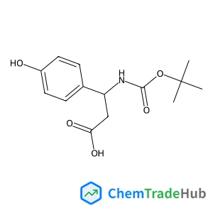 BOC-(R)-3-AMINO-3-(4-HYDROXY-PHENYL)-PROPIONIC ACID
