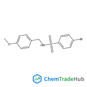 4-Bromo-N-(4-methoxybenzyl)benzenesulfonamide structure
