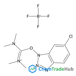 O-(1H-6-CHLOROBENZOTRIAZOL-1-YL)-1,1,3,3- TETRAMETHYLURONIUM TETRAFLUOROBORATE