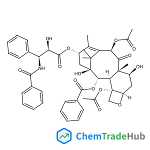 (1S,2S,3R,4S,7R,9S,10S,12R,15S)-4,12-bis(acetyloxy)-1,9-dihydroxy-15-{[(2R,3S)-2-hydroxy-3-phenyl-3-(phenylformamido)propanoyl]oxy}-10,14,17,17-tetramethyl-11-oxo-6-oxatetracyclo[11.3.1.0^{3,10}.0^{4,7}]heptadec-13-en-2-yl benzoate