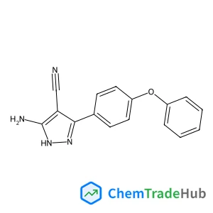 5-Amino-3-(4-phenoxyphenyl)-1H-pyrazole-4-carbonitrile