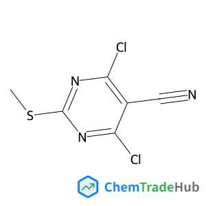 4,6-Dichloro-2-(methylsulfanyl)-5-pyrimidinecarbonitrile