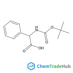 (2R)-2-{[(tert-butoxy)carbonyl]amino}-2-phenylacetic acid