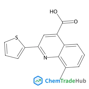 8-Methyl-2-(2-thienyl)-4-quinolinecarboxylic acid