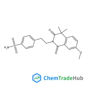 4-[2-(7-Methoxy-4,4-dimethyl-1,3-dioxo-3,4-dihydro-2(1H)-isoquinolinyl)ethyl]benzenesulfonamide