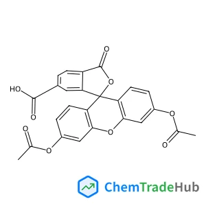 3',6'-Diacetoxy-3-oxo-3H-spiro[2-benzofuran-1,9'-xanthene]-6-carboxylic acid