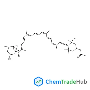 (3S,3'S,5R,5'R,6S,6'R,8'R)-3,5,5',6-Tetrahydroxy-8-oxo-6',7'-didehydro-5,5',6,6',7,8-hexahydro-beta,beta-caroten-3'-yl acetate