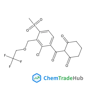 2-{2-Chloro-4-(methylsulfonyl)-3-[(2,2,2-trifluoroethoxy)methyl]benzoyl}-1,3-cyclohexanedione