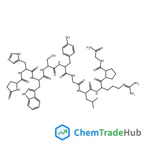5-Oxo-L-prolyl-L-histidyl-L-tryptophyl-L-seryl-L-tyrosylglycyl-L-leucyl-L-arginyl-L-prolylglycinamide