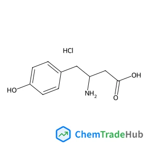 (3S)-3-Amino-4-(4-hydroxyphenyl)butanoic acid hydrochloride (1:1)
