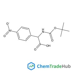 (+�S)-+�-[[(1,1-Dimethylethoxy)carbonyl]amino]-4-nitrobenzeneacetic acid