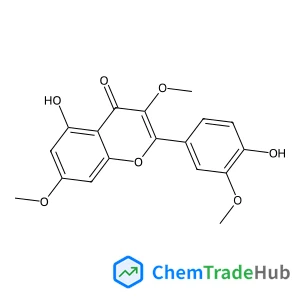 5-Hydroxy-2-(4-hydroxy-3-methoxyphenyl)-3,7-dimethoxy-4H-chromen-4-one