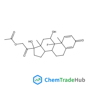 (11beta)-9-Fluoro-11,17-dihydroxy-3,20-dioxopregna-1,4-dien-21-yl acetate
