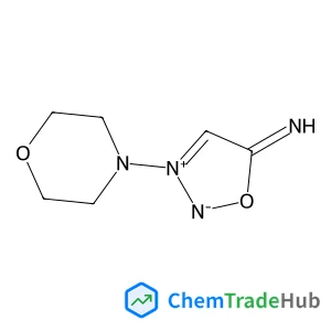 [2-(4-Morpholinyl)-1,2,3-oxadiazol-2-ium-5-yl]azanide
