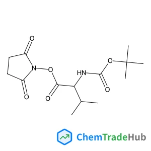 2,5-Dioxo-1-pyrrolidinyl N-{[(2-methyl-2-propanyl)oxy]carbonyl}-L-valinate