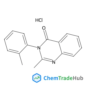 2-Methyl-3-(2-methylphenyl)-4(3H)-quinazolinone hydrochloride (1:1)