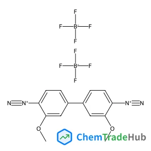 3,3'-Dimethoxy-4,4'-biphenylbis(diazonium) ditetrafluoroborate