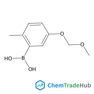 5-(Methoxymethoxy)-2-methylphenylboronic acid structure