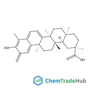 (2R,4aS,6aS,12bR,14aS,14bR)-10-Hydroxy-2,4a,6a,9,12b,14a-hexamethyl-11-oxo-1,2,3,4,4a,5,6,6a,11,12b,13,14,14a,14b-tetradecahydro-2-picenecarboxylic acid