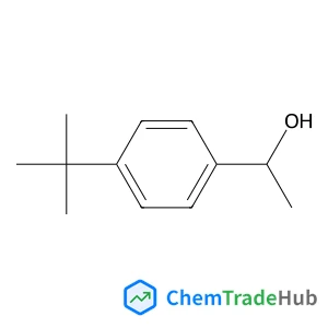 1-(4-tert-Butylphenyl)ethanol structure 1-(4-tert-Butylphenyl)ethanol structure