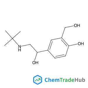 2-(Hydroxymethyl)-4-{(1R)-1-hydroxy-2-[(2-methyl-2-propanyl)amino]ethyl}phenol