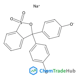 Phenolate, 4,4'-(1,1-dioxido-3H-2,1-benzoxathiol-3-ylidene)bis-, sodium salt (1:1)
