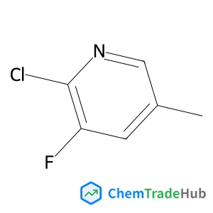 2-Chloro-3-fluoro-5-methylpyridine