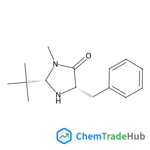 (2S,5S)-5-Benzyl-3-methyl-2-(2-methyl-2-propanyl)-4-imidazolidinone