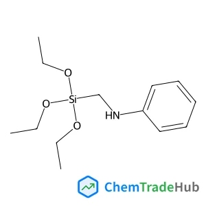 N-[(Triethoxysilyl)methyl]aniline