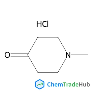 1-Methyl-4-piperidinone hydrochloride (1:1)