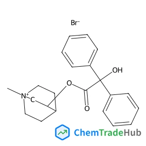 3-[2-Hydroxy(diphenyl)acetoxy]-1-methyl-1-azoniabicyclo[2.2.2]octane bromide