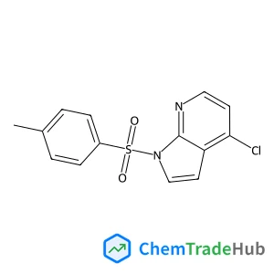 4-Chloro-1-[(4-methylphenyl)sulfonyl]-1H-pyrrolo[2,3-b]pyridine structure