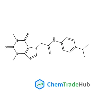 2-(1,3-Dimethyl-2,6-dioxo-1,2,3,6-tetrahydro-7H-purin-7-yl)-N-(4-isopropylphenyl)acetamide