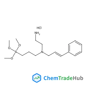 N1-Cinnamyl-N1-(3-(trimethoxysilyl)propyl)ethane-1,2-diamine hydrochloride
