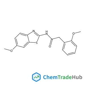 N-(6-Methoxy-1,3-benzothiazol-2-yl)-2-(2-methoxyphenyl)acetamide