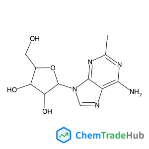 (2R,3R,4S,5R)-2-(6-amino-2-iodo-purin-9-yl)-5-(hydroxymethyl)tetrahydrofuran-3,4-diol
