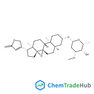 (3beta,5beta)-3-[(2,6-Dideoxy-3-O-methyl-beta-D-lyxo-hexopyranosyl)oxy]-8,14-epoxycard-20(22)-enolide