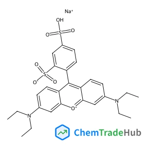 Sodium 4-[3,6-bis(diethylamino)-9-xantheniumyl]-1,3-benzenedisulfonate