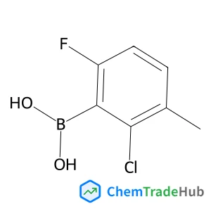 (2-Chloro-6-fluoro-3-methylphenyl)boronic acid