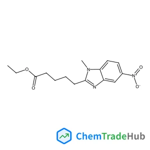 Ethyl 5-(1-methyl-5-nitro-1H-benzimidazol-2-yl)pentanoate