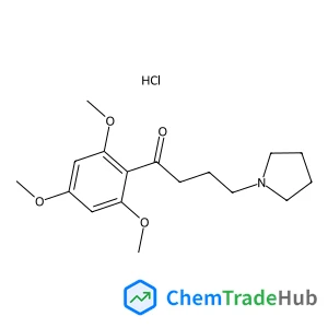 1-[4-Oxo-4-(2,4,6-trimethoxyphenyl)butyl]pyrrolidinium chloride