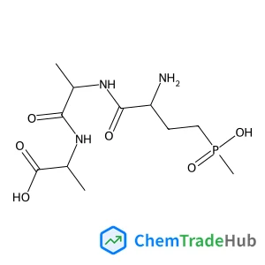 ((2S)-2-amino-4-(hydroxy(methyl)phosphoryl)butanoyl)-L-alanyl-L-alanine