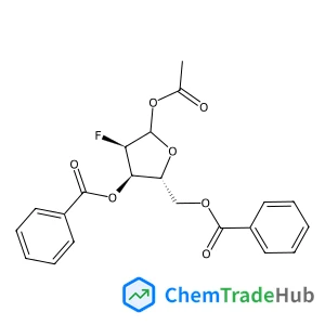 1-O-Acetyl-3,5-di-O-benzoyl-2-deoxy-2-fluoro-D-ribofuranose