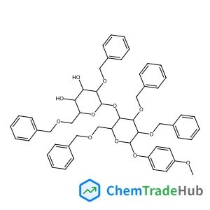 4-Methoxyphenyl 2,3,6-tri-O-benzyl-4-O-(2,6-di-O-benzyl-beta-D-galactopyranosyl)-beta-D-glucopyranoside